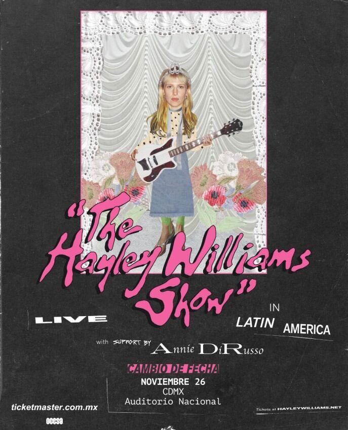 Hayley Williams en el Auditorio Nacional