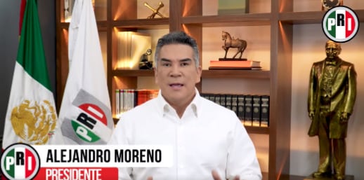 Alejandro Moreno, dirigente del PRI