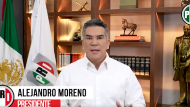 Alejandro Moreno, dirigente del PRI