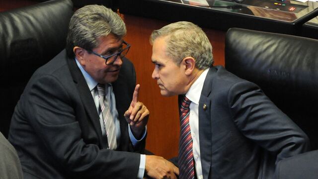 Ricardo Monreal y Miguel Ángel Mancera