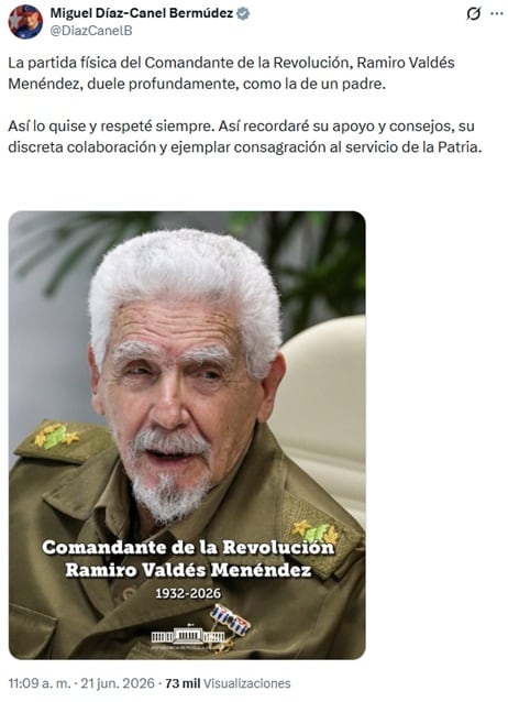 Muere Ramiro Valdés, líder de la revolución cubana, a los 94 años