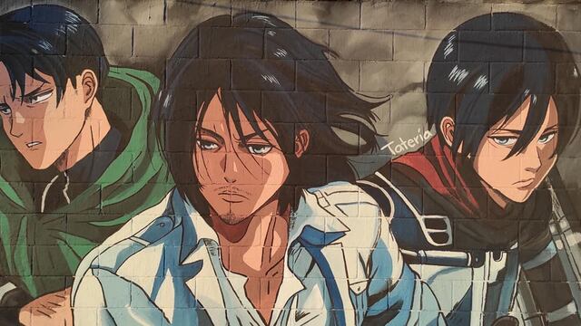 Mural Attack on Titan