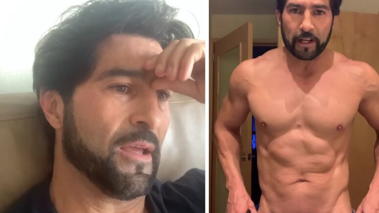 La Casa de los Famosos: Arturo Carmona pide perdón por su mala actitud, pero aprovecha para presumir abdomen