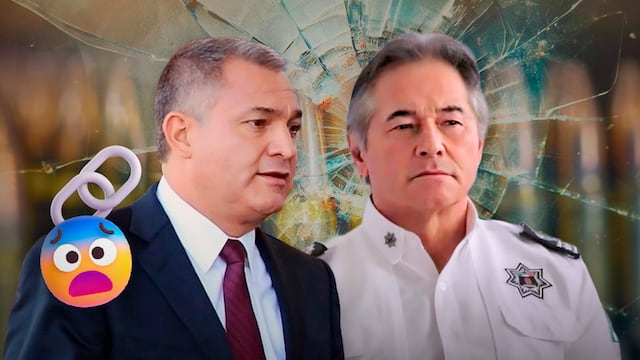 Genaro García Luna y Hernán Bermúdez Requena