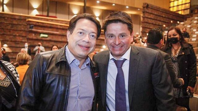 Mario Delgado y Cuauhtémoc Ochoa