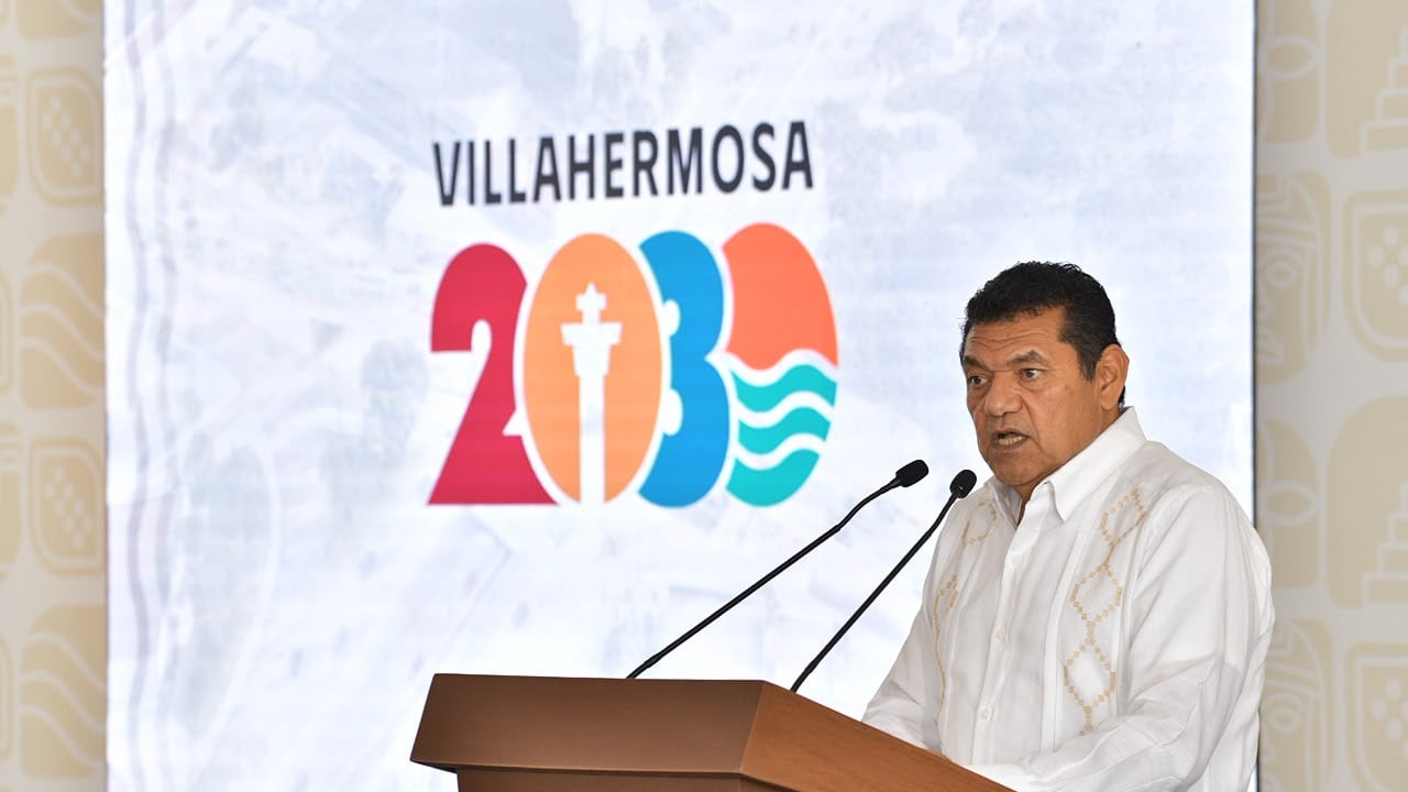 Javier May presenta Villahermosa 2030 para transformar la capital de Tabasco