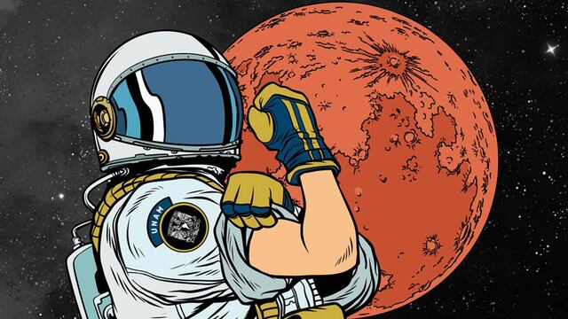 Ilustración en el espacio