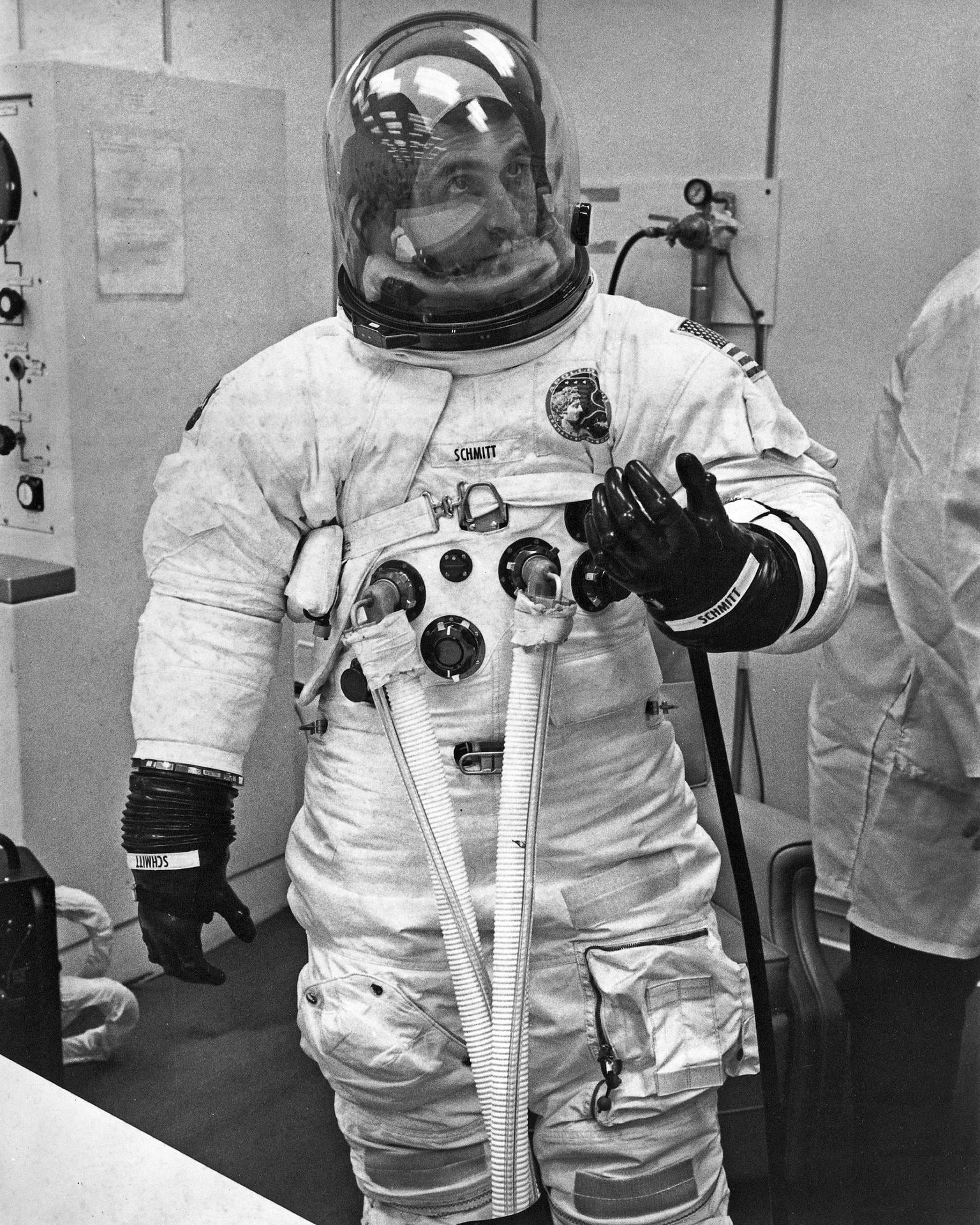 Harrison H. Schmitt, astronauta de la misión Apollo 17