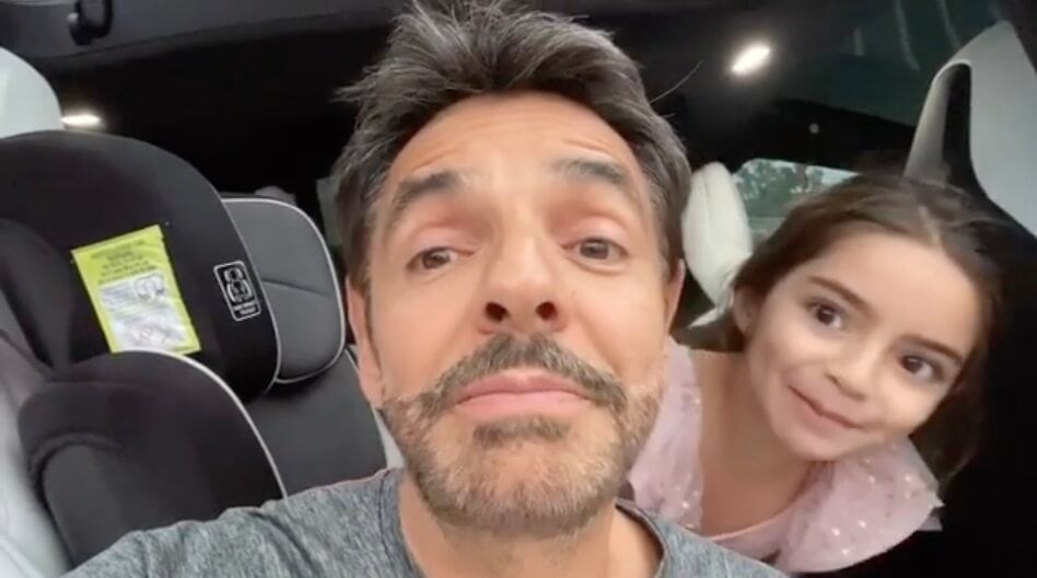 Eugenio y Aitana Derbez