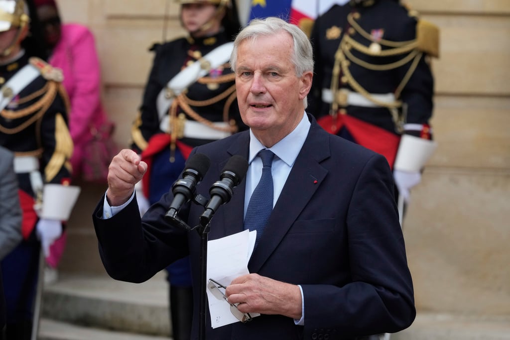 Michel Barnier, primer ministro de Francia