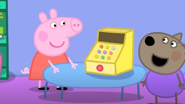 Peppa Pig juega a trabajar