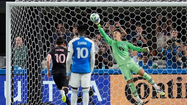 Messi tiró un penalti a lo Panenka contra Charlotte FC y lo falló