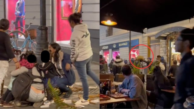 Vendedora de churros