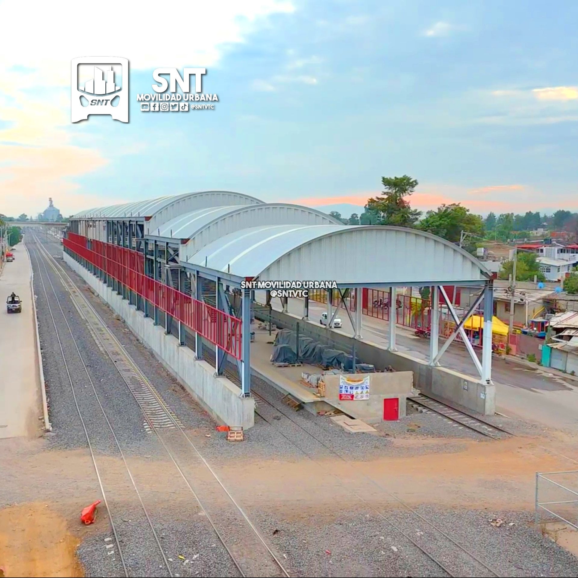 Obras del Tren Suburbano al AIFA