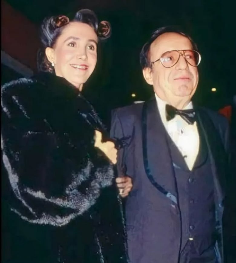 Florinda Meza y Roberto Gómez Bolaños