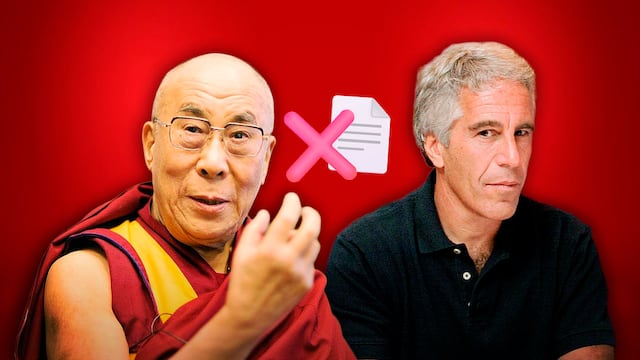 Oficina del Dalai Lama niega vínculos con Jeffrey Epstein tras mención en archivos