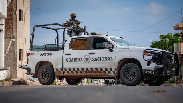 Guardia Nacional en Culiacán.