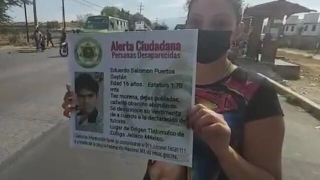 Eduardo Salomón, adolescente secuestrado en Jalisco