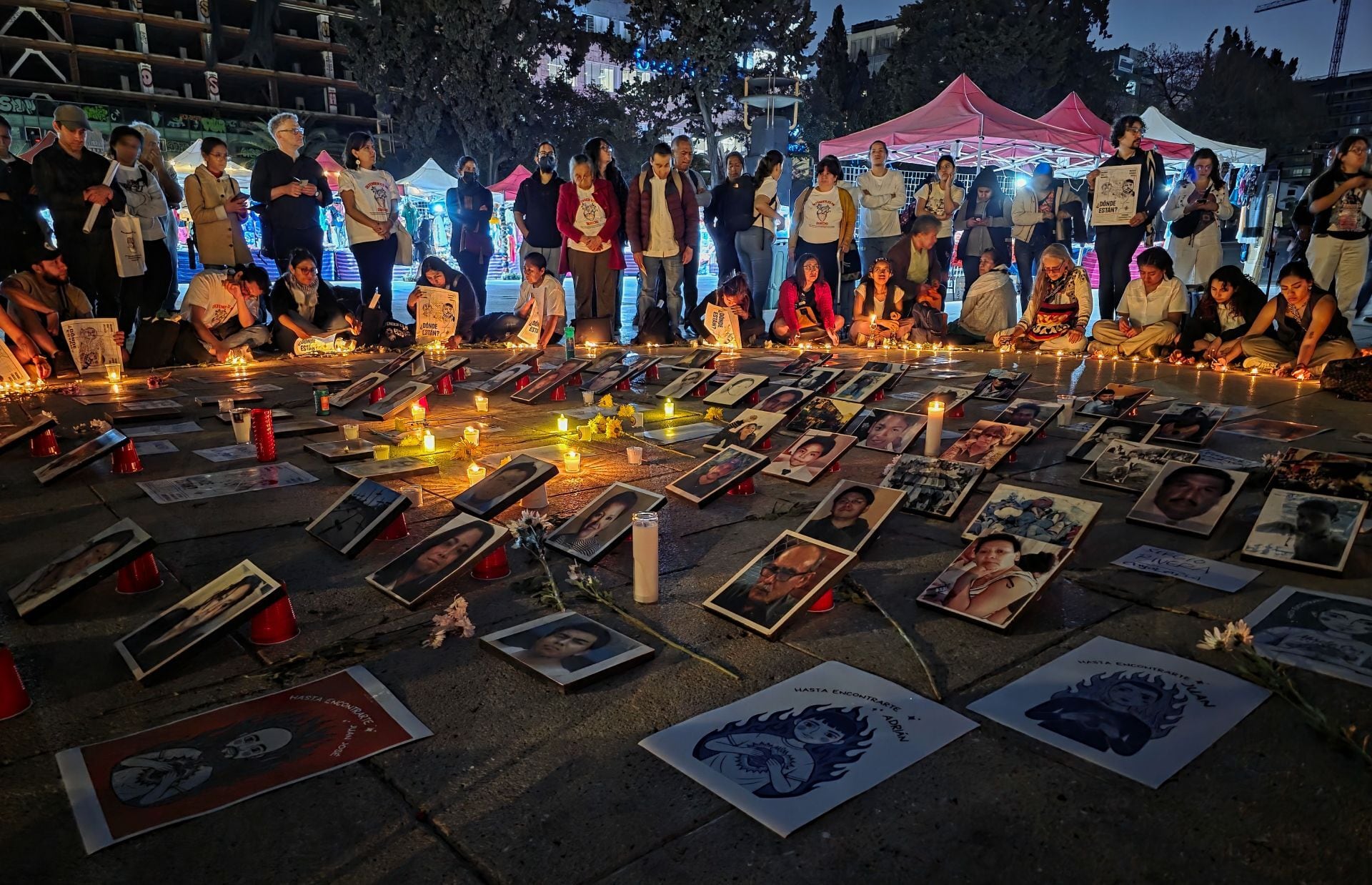 Portesta por desaparecidos en México