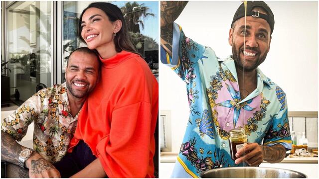 Dani Alves y Joana Sanz