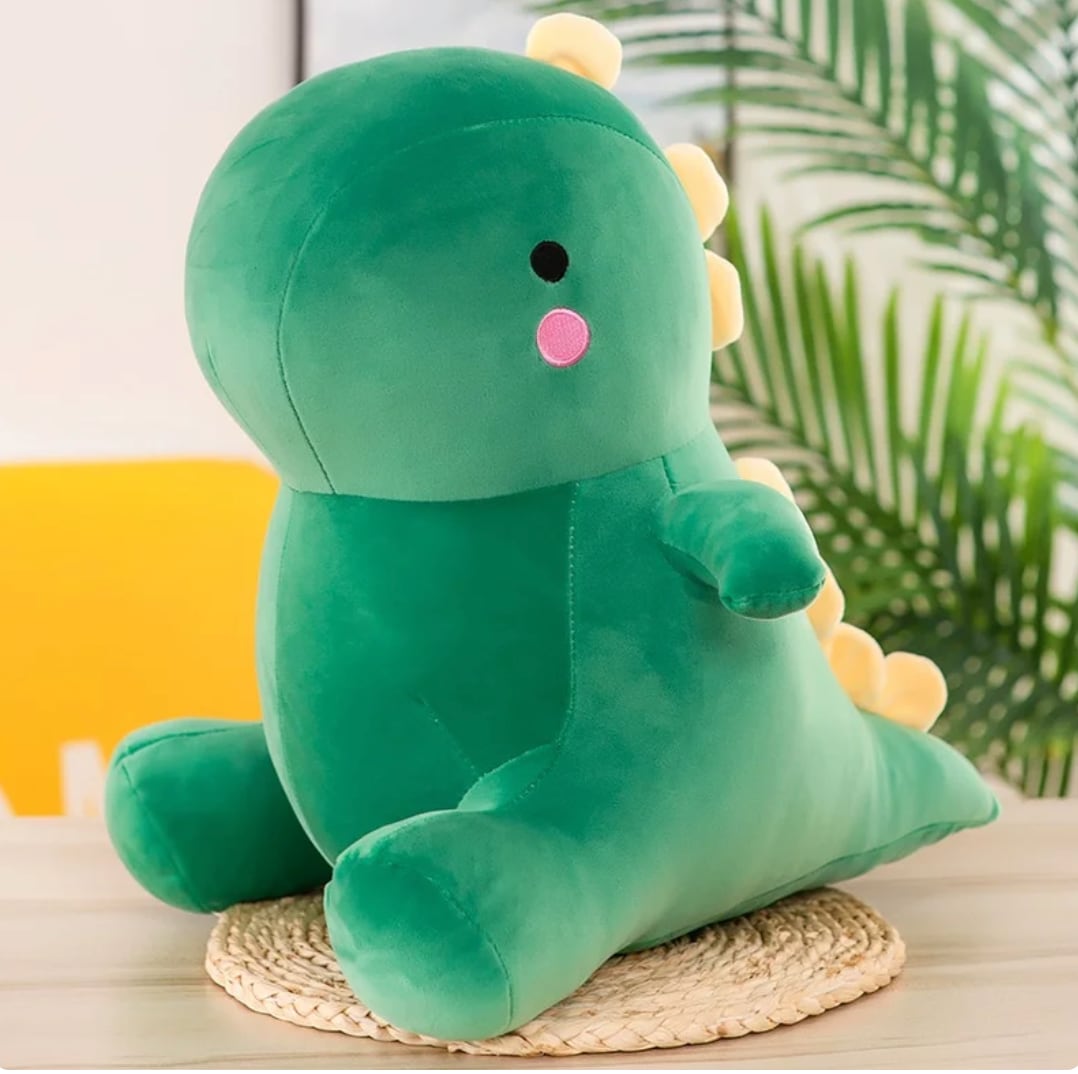 7 peluches de dinosaurio como el de George, hermano de Peppa Pig, que puedes comprar en AliExpress