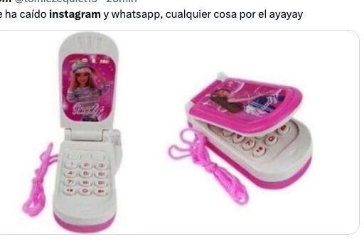 Caída de WhatsApp e Instagram provoca memes