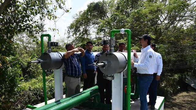 Pozos y líneas de conducción fortalecen el abasto de agua en SLP