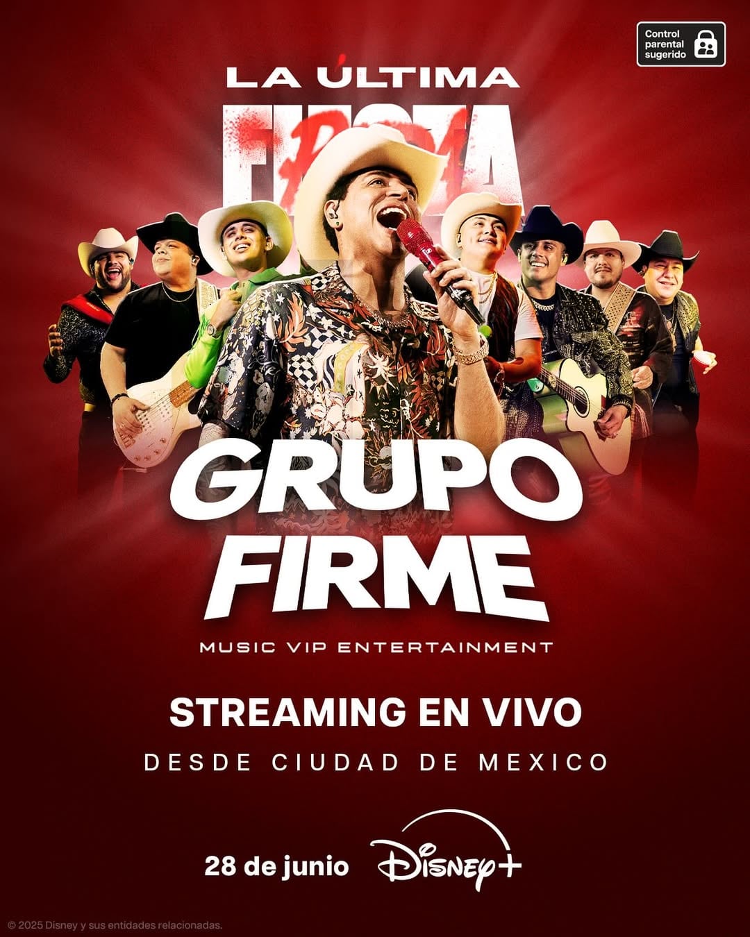 Grupo Firme en Disney+
