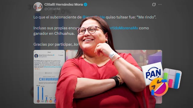 Morena se burla del PAN y presume ventaja rumbo a la gubernatura de Chihuahua