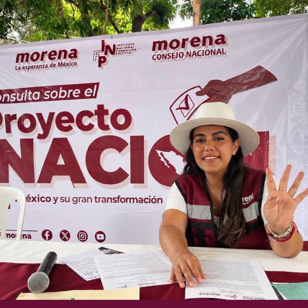 Celeste Salgado se registra con Morena por la alcaldía de Iguala en 2027