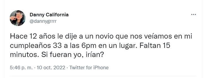 Tuit de Danny California