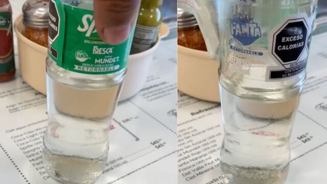 ¿Refresco pirata en La casa de Toño? Cliente descubre algo raro y le hacen ver su error (VIDEO)