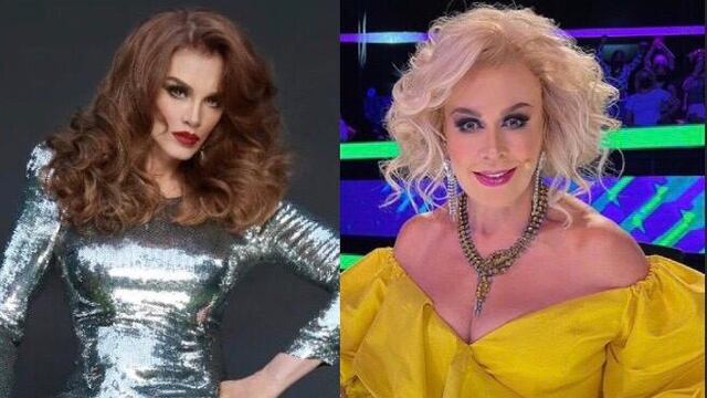 Lucía Méndez y Laura Zapata