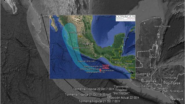 El SMN advirtió que debido al fenómeno se esperan durante las próximas horas tormentas de intensas a puntualmente torrenciales en el centro, el sur y el oriente de Chiapas, y el sur y el oriente de Oaxaca