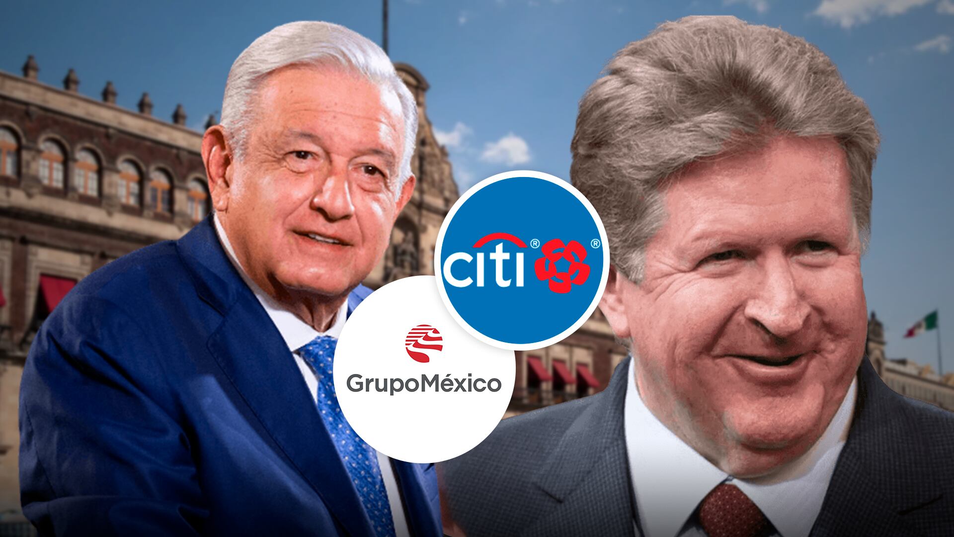 Grupo México amarra la compra del banco; Germán Larrea visita a AMLO en Palacio Nacional