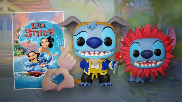 Esta es la colección de Funkos de Stitch que homenajea a personajes de Disney