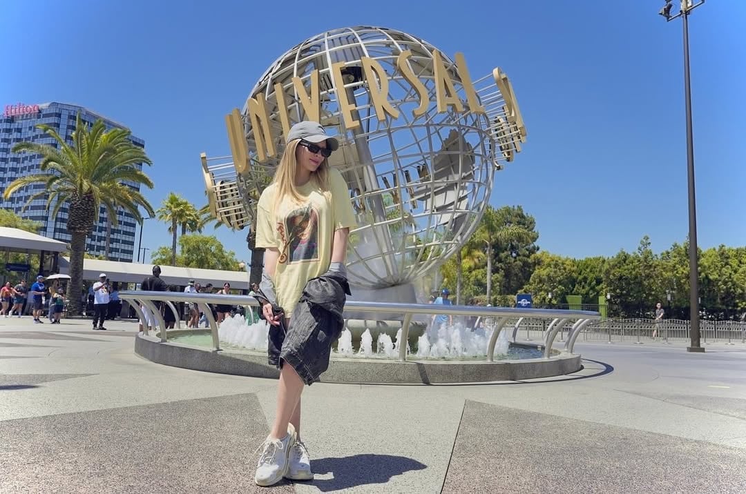 Belinda en Universal Studios