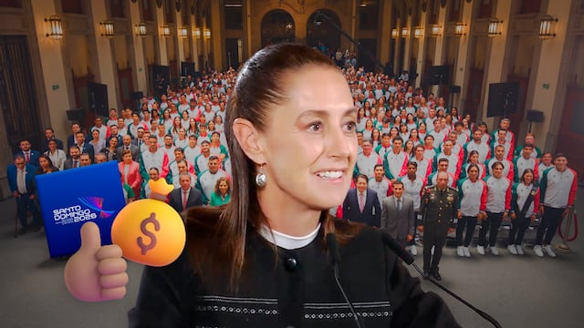 Claudia Sheinbaum anuncia aumento de becas para deportistas