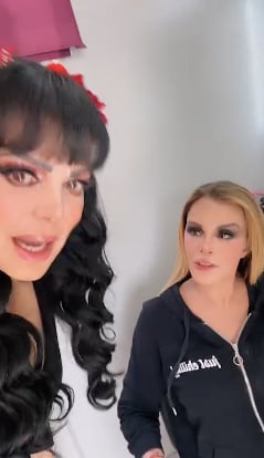 Maribel Guardia y Lucía Méndez
