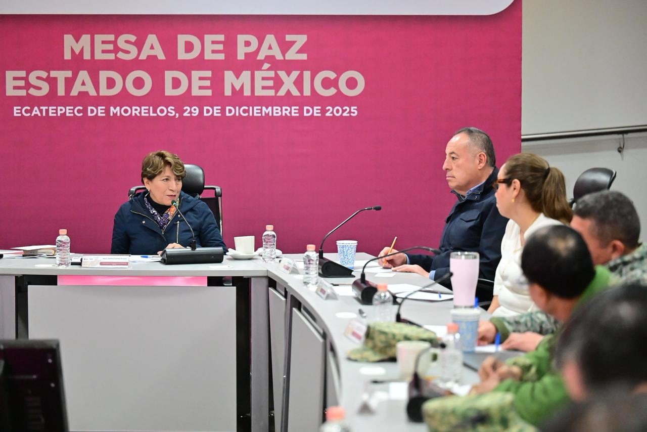 Ecatepec reduce 25% los delitos de alto impacto en 2025 con Mesa de Paz
