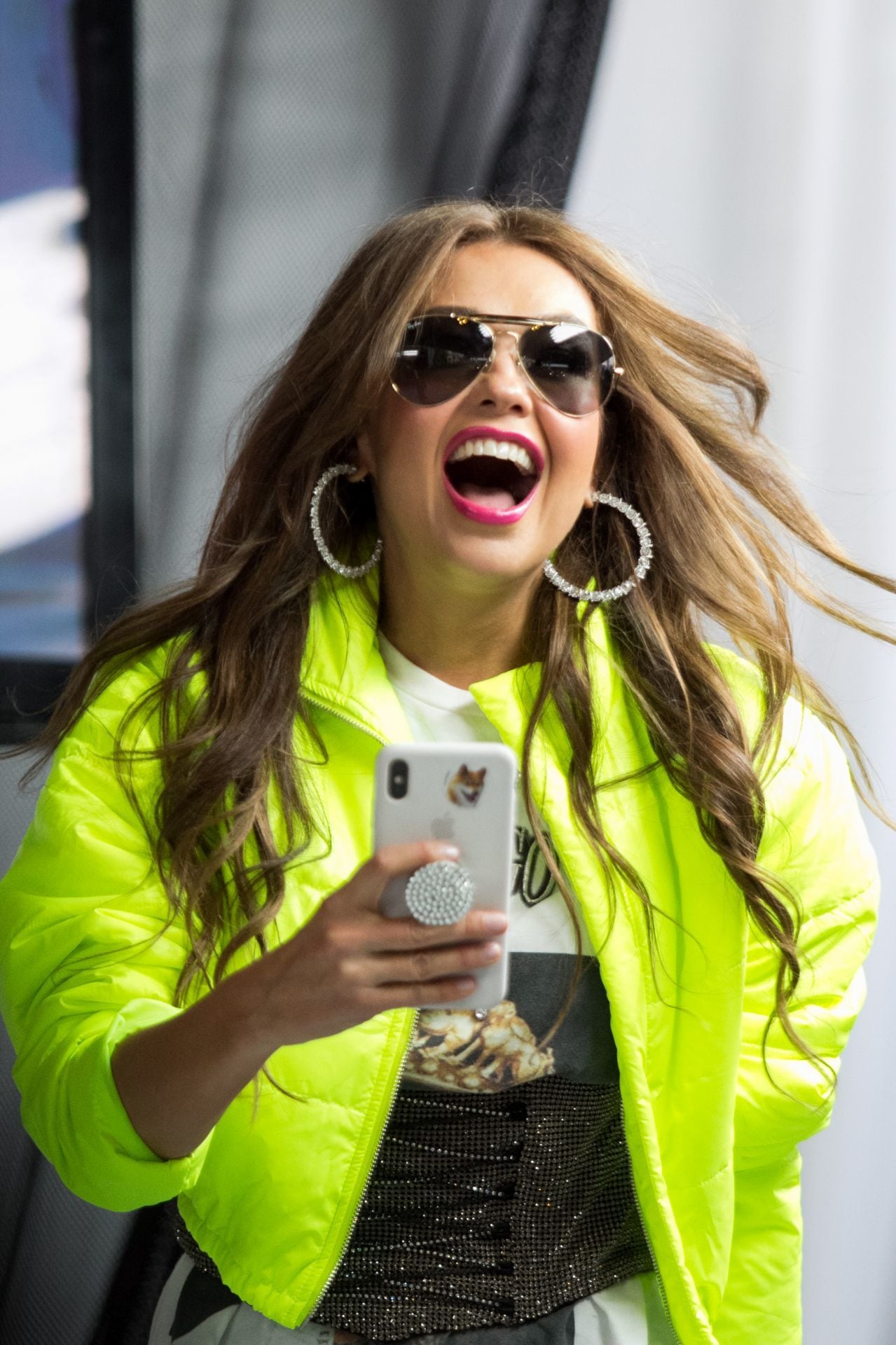 Thalía, cantante.
