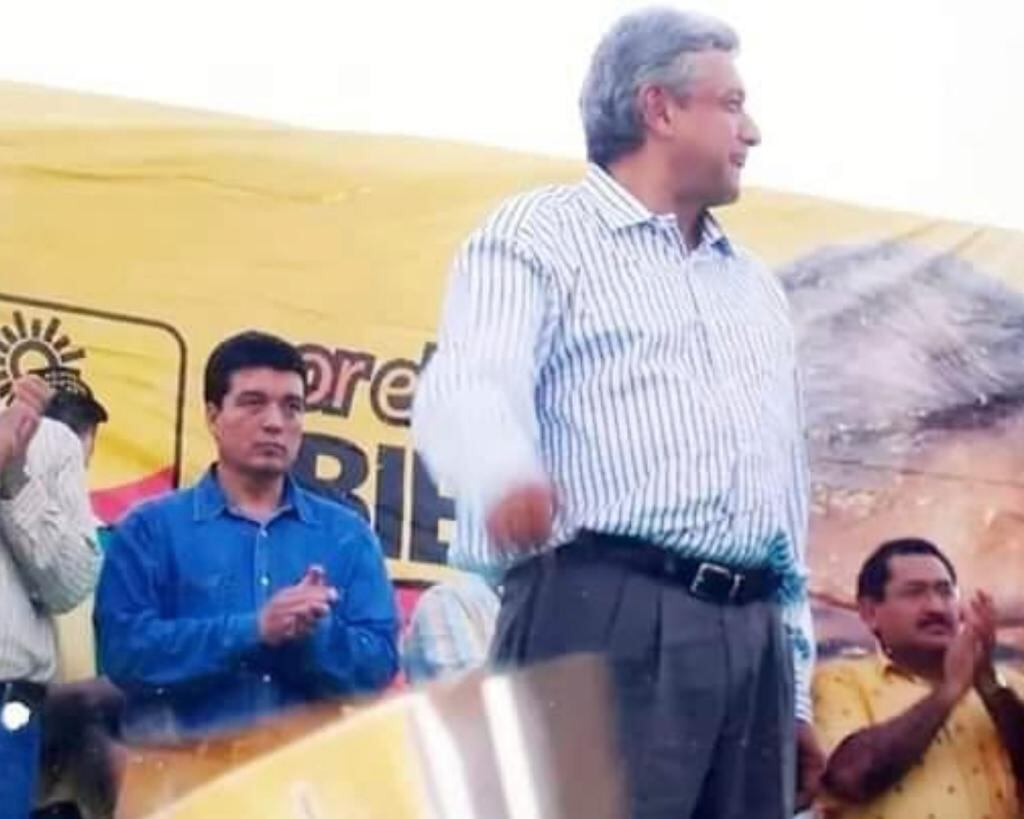 Rutilio Escandón y AMLO
