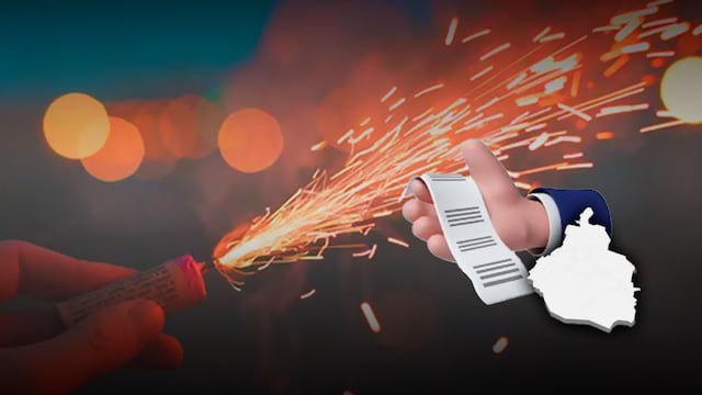 Así te pueden multar por usar pirotecnia en las fiestas decembrinas en CDMX