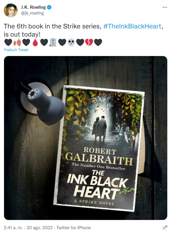 Nueva novela de J.K. Rowling donde justificaría su transfobía