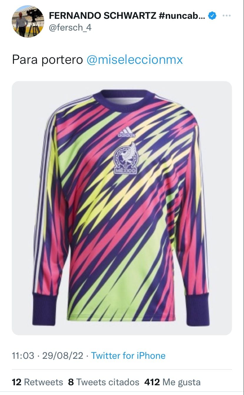 La Selección Mexicana le rinde tributo a Jorge Campos con espectacular jersey.
