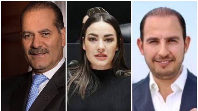 Martín Orozco, Martha Márquez y Marko Cortés