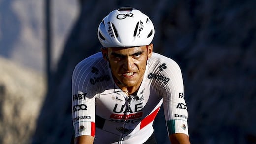 Isaac del Toro hoy: El mexicano es segundo tras la Etapa 5 del UAE Tour 2026