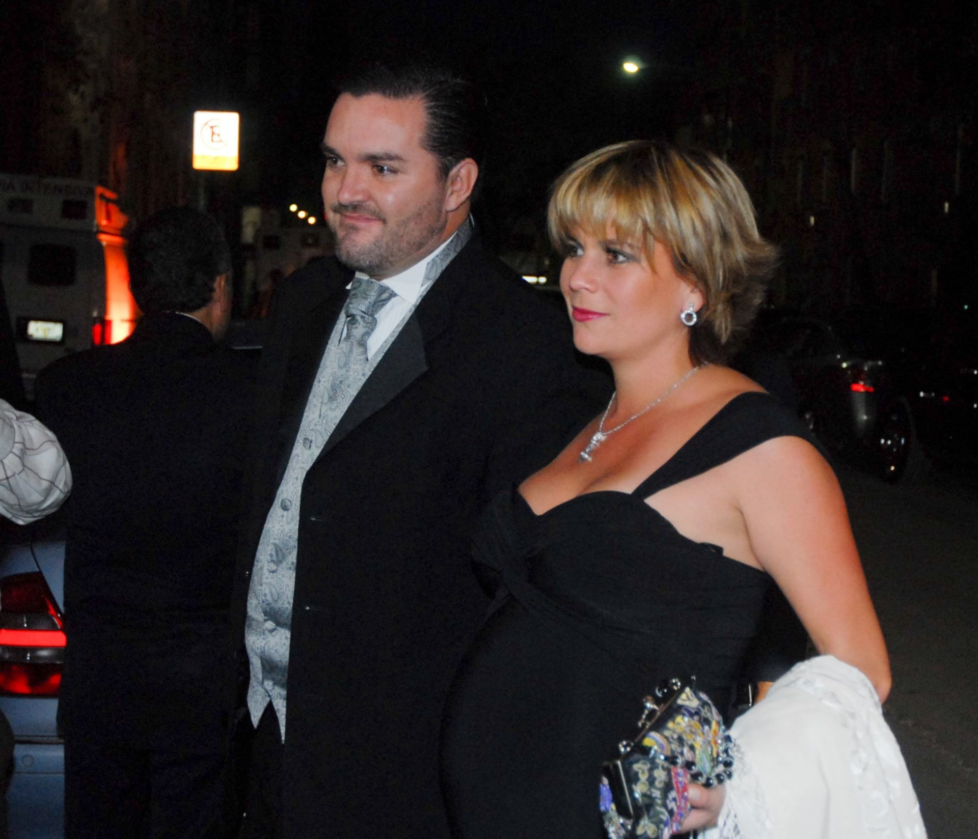 Federico Döring y su esposa en 2008.