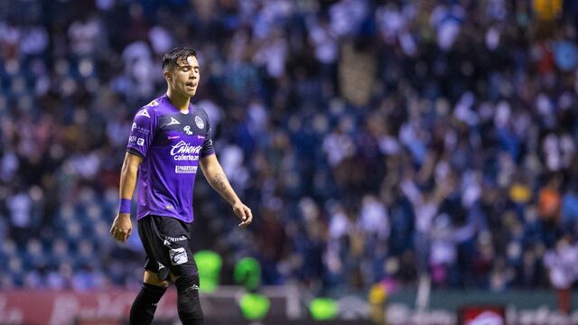 Nicolás Díaz en un partido del Mazatlán FC