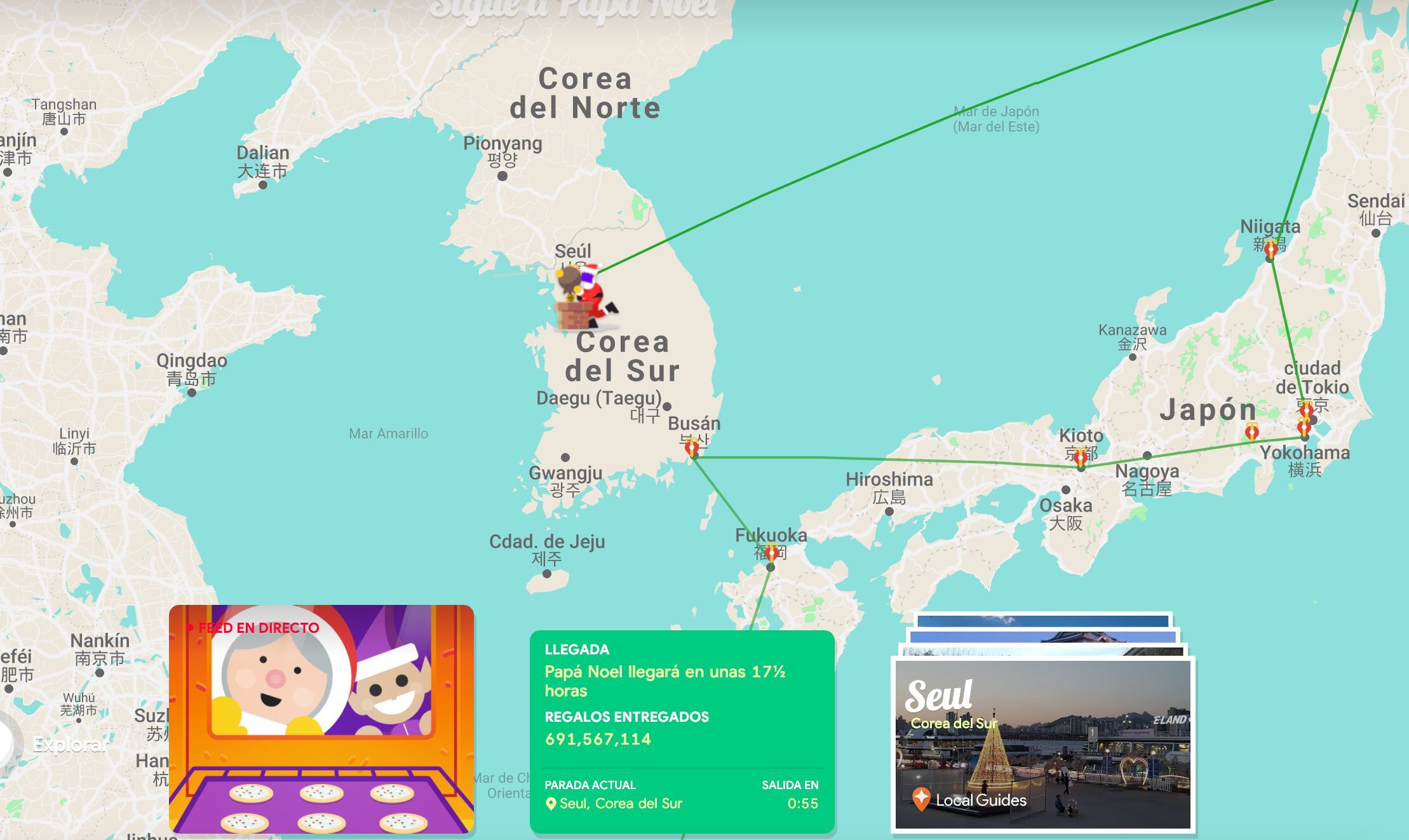 Mapa de Santa Claus
